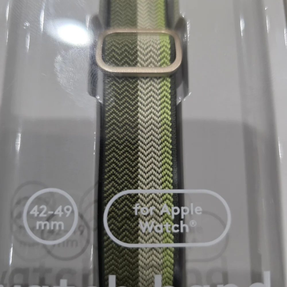 Heyday Olive and Cream Watch Band
